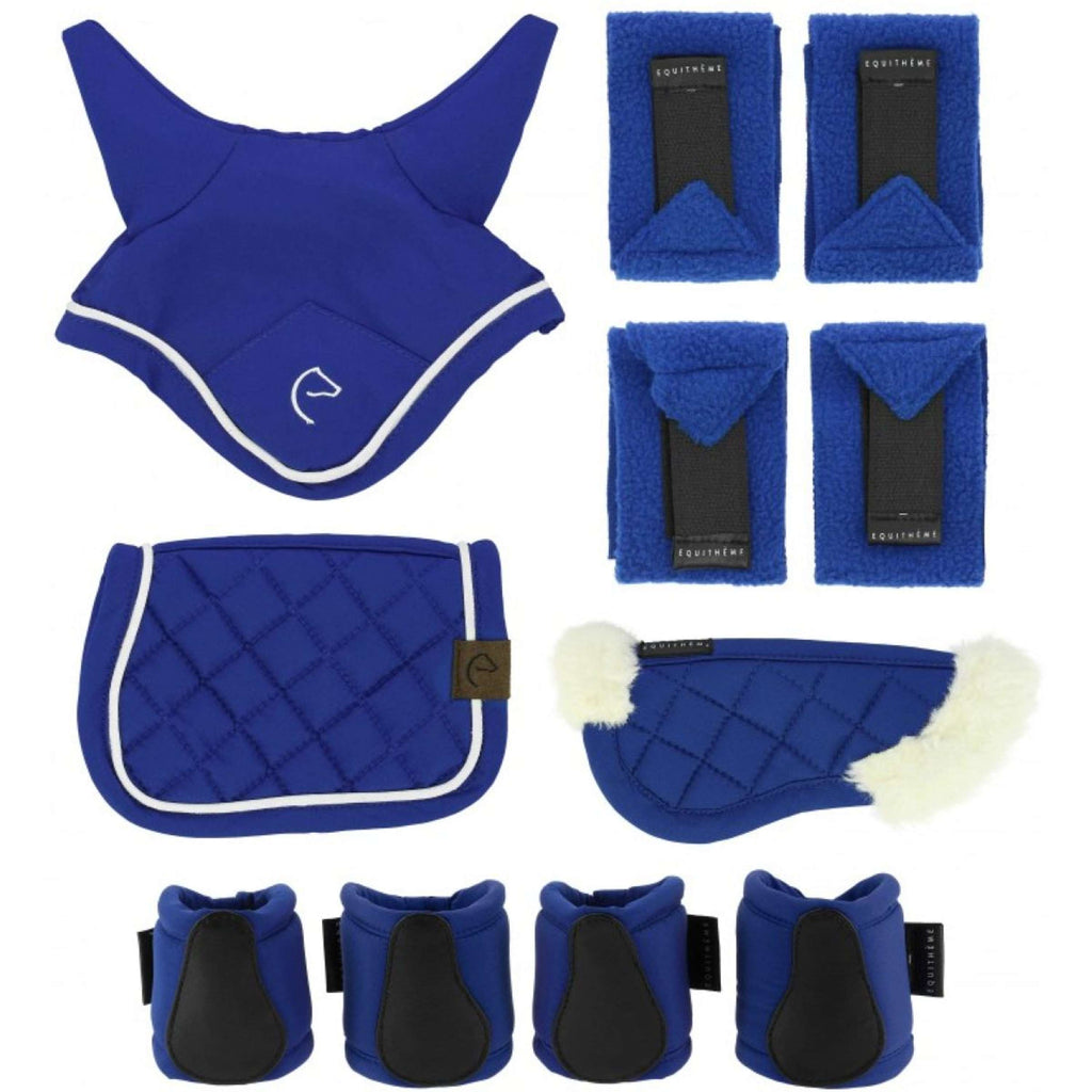 EQUITHÈME Pony Academy Juego de accesorios Mini Azul Real