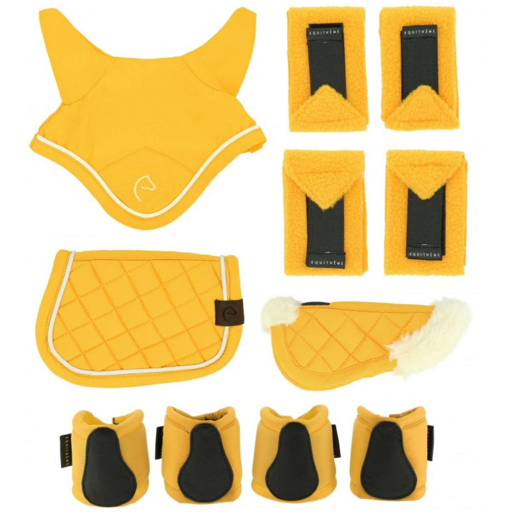 EQUITHÈME Pony Academy Juego de accesorios Mini Amarillo