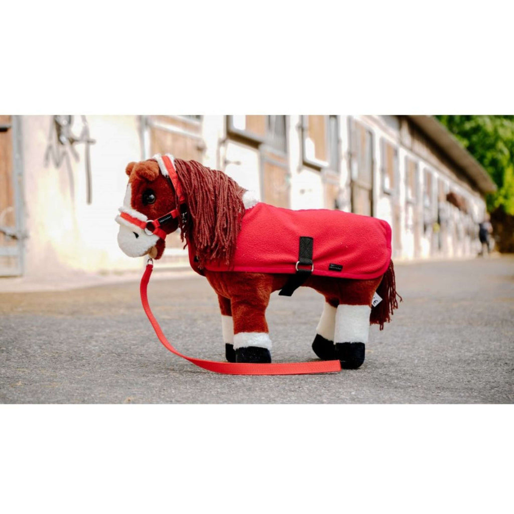 EQUITHÈME Pony Academy Mostrar juego de mantas Mini Rojo