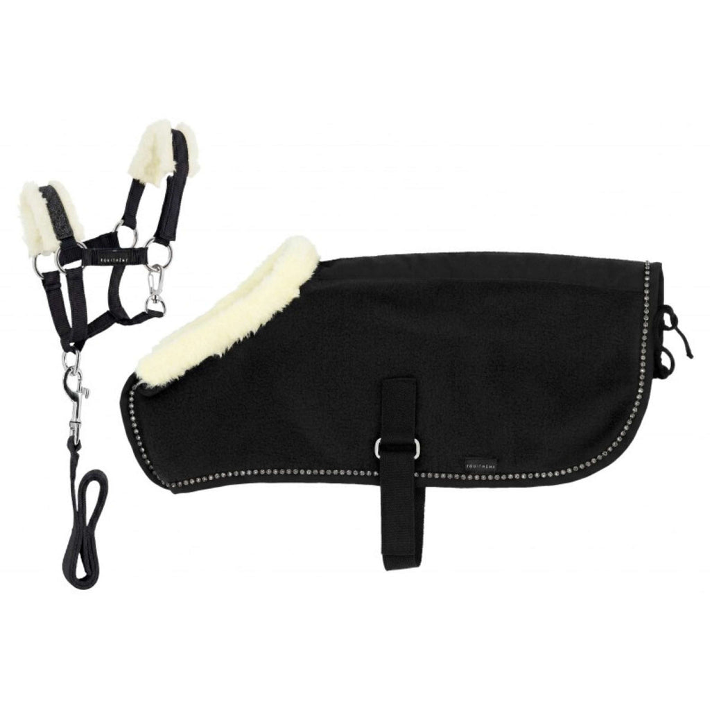EQUITHÈME Mostrar juego de mantas Mini Pony Academy Purpurina Negra
