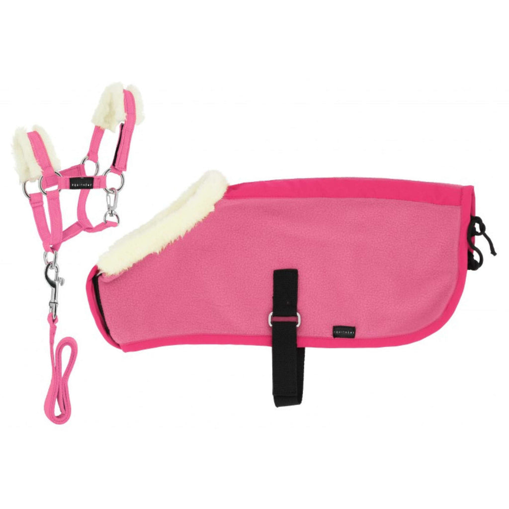 EQUITHÈME Mostrar juego de mantas Mini Pony Academy Rosa