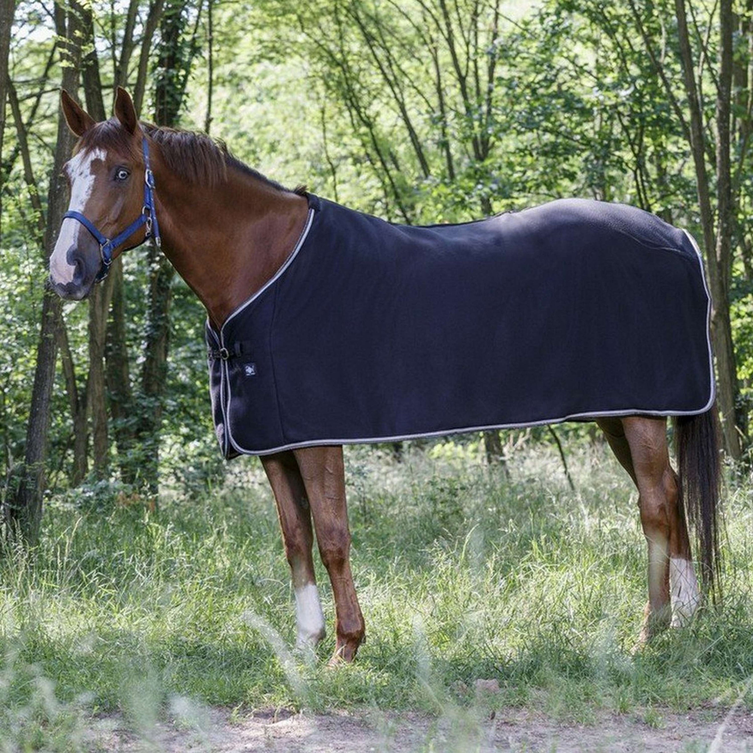Riding World Manta de Forro Polar Polar Fleece Navy Riding World Manta de Forro Polar Polar Fleece Navy