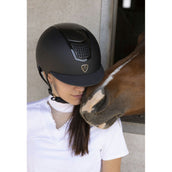EQUITHÈME Casco Airy Negro/Carbono