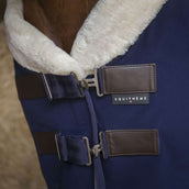 EQUITHÈME Manta de Forro Polar Teddy Navy