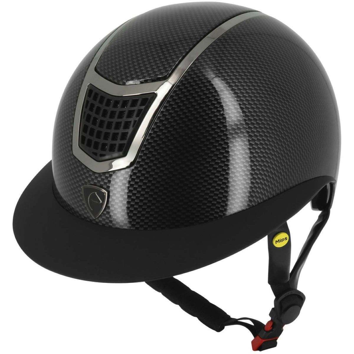 EQUITHÈME Casco Airy LM Mips Negro/Carbono