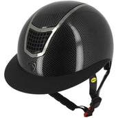 EQUITHÈME Casco Airy LM Mips Negro/Carbono