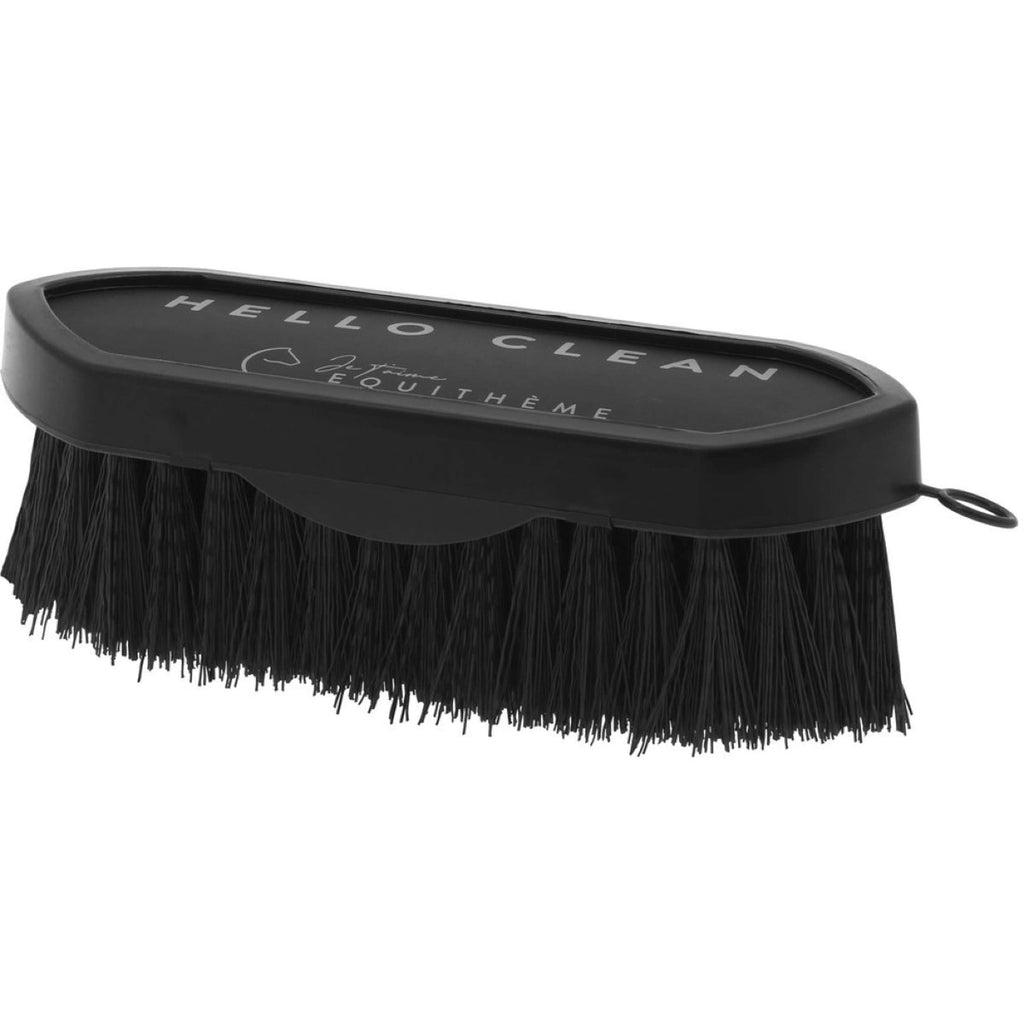 EQUITHÈME Cepillo Duro Je T'aime Negro