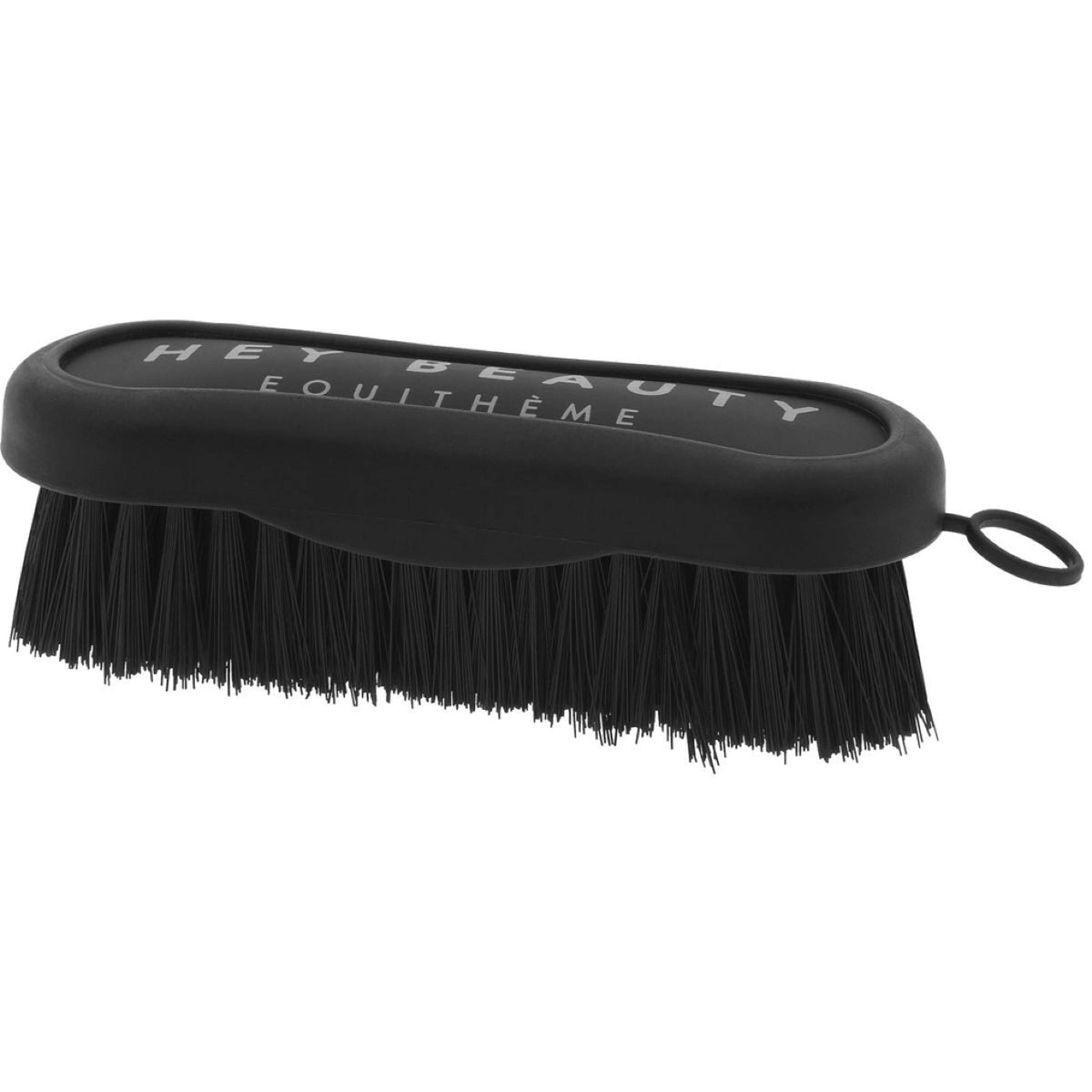 EQUITHÈME Cepillo de Cabeza Je T'aime Negro