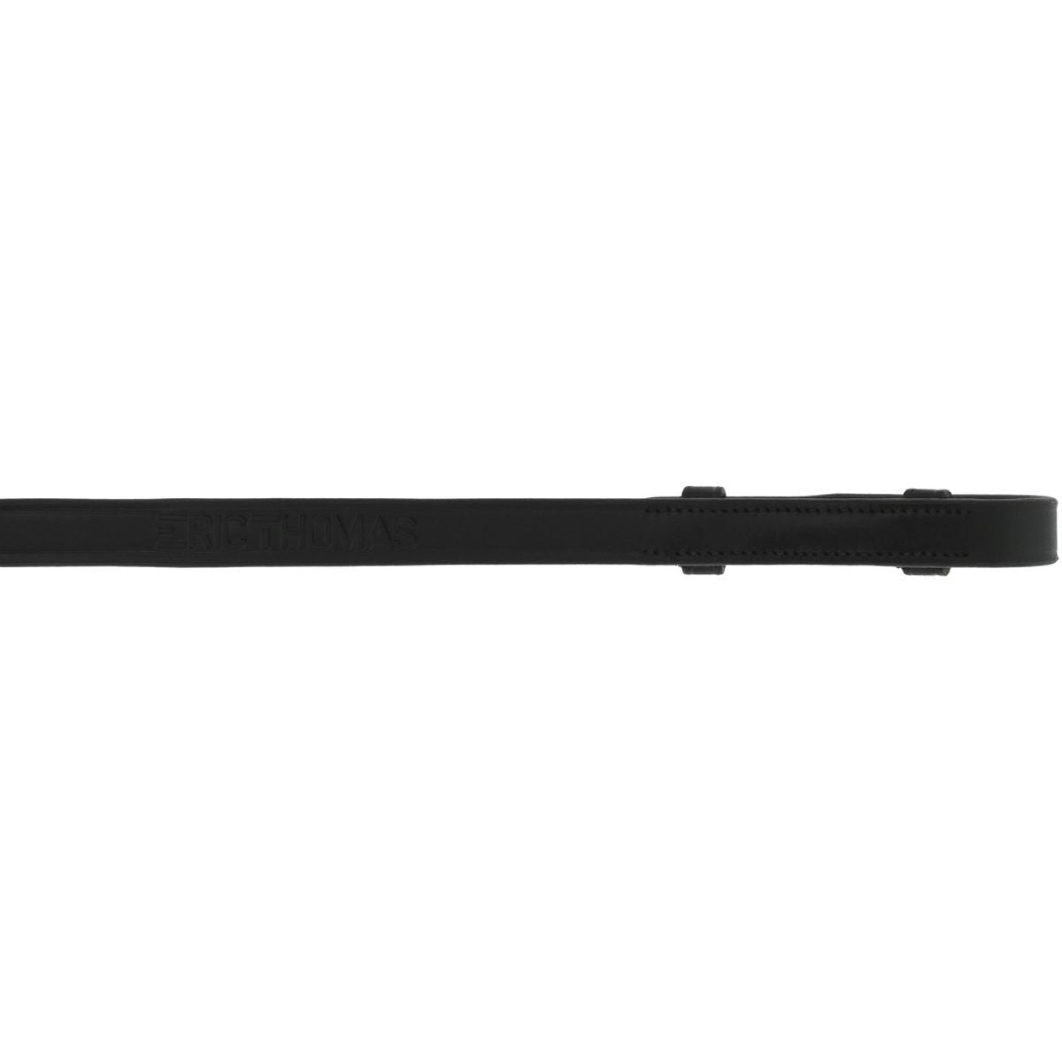 Eric Thomas Riendas Leather 16mm Negro