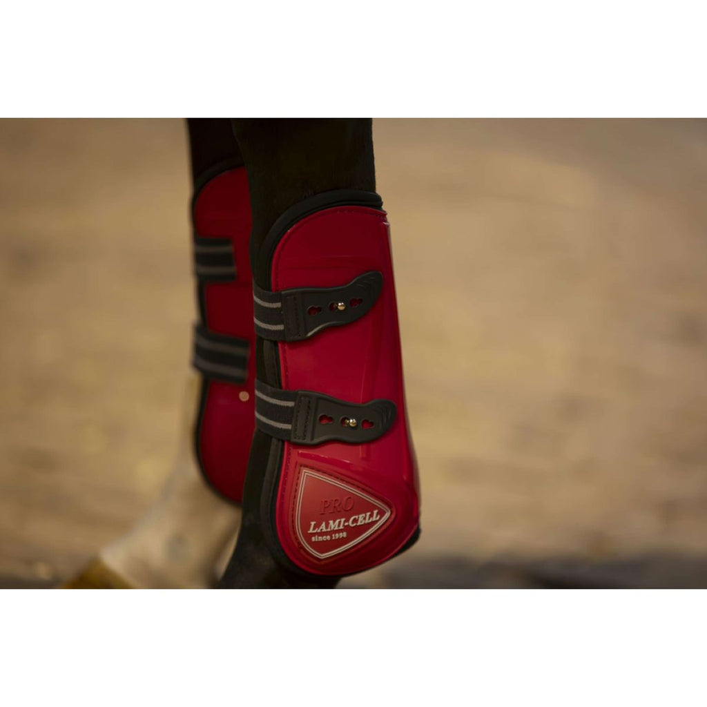 Lami-Cell Protectores de Tendones y Botas para Menudillos Rojo