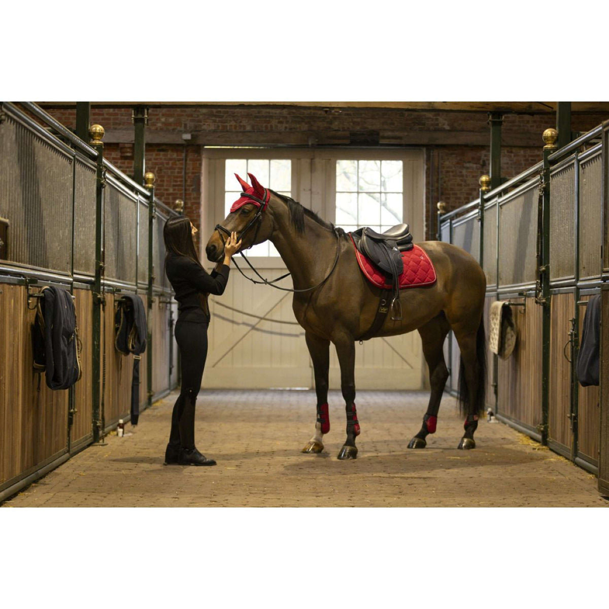 Lami-Cell Protectores de Tendones y Botas para Menudillos Rojo