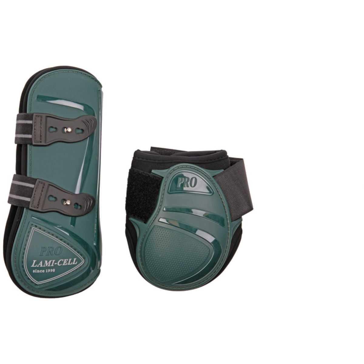 Lami-Cell Protectores de Tendones y Botas para Menudillos Verde
