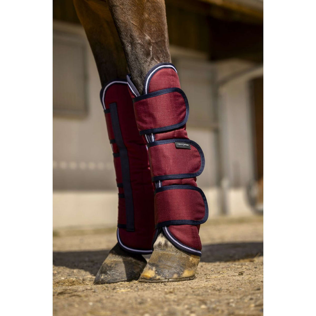 EQUITHÈME Protectores de transporte 1200D Burdeos