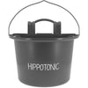 Hippotonic Plato de Comida con Asa Gris Oscuro