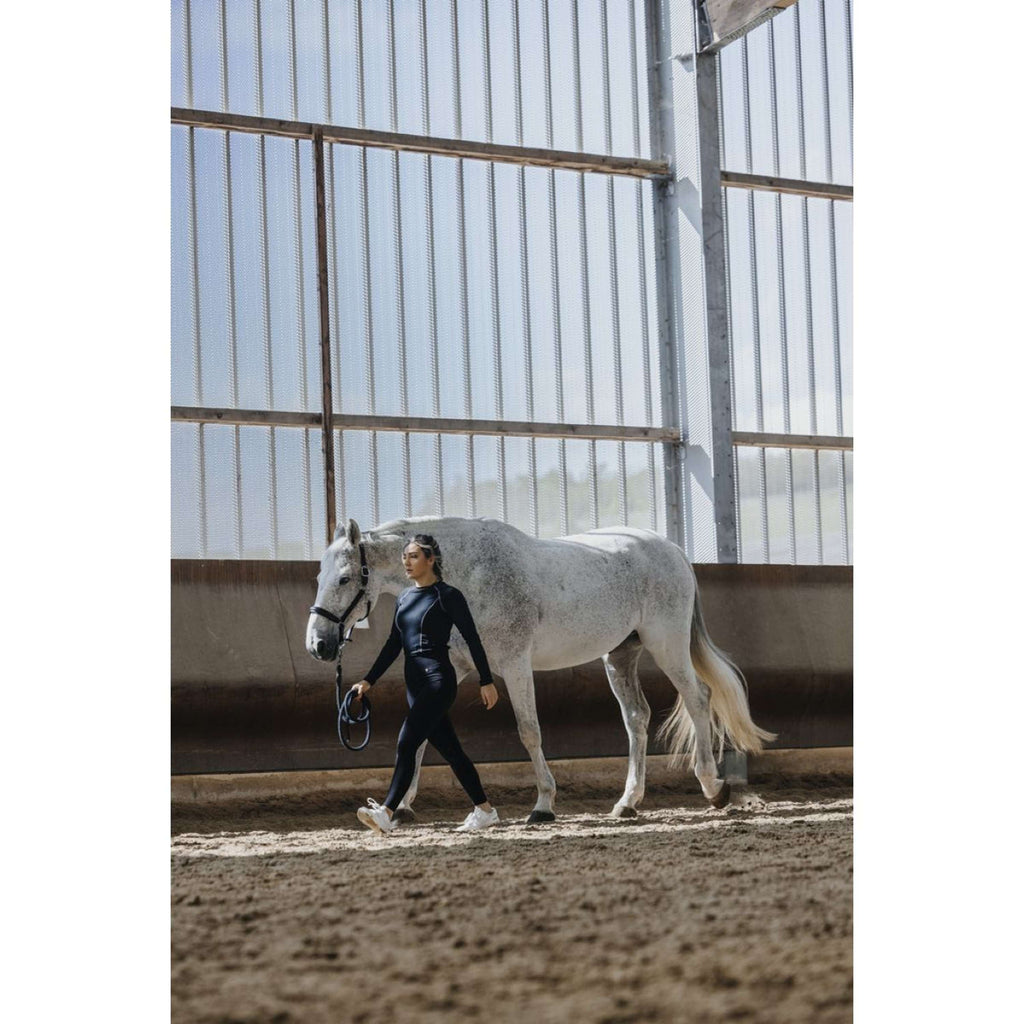 EQUITHÈME Legging de Equitación Acacia Negro