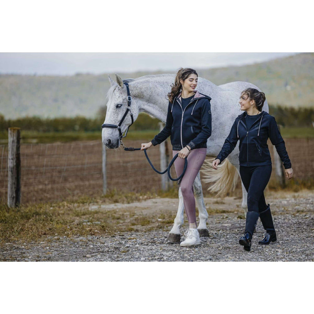 EQUITHÈME Legging de Equitación Acacia Negro