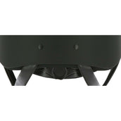 EQUITHÈME Gorra Glint Mat Negro/Negro