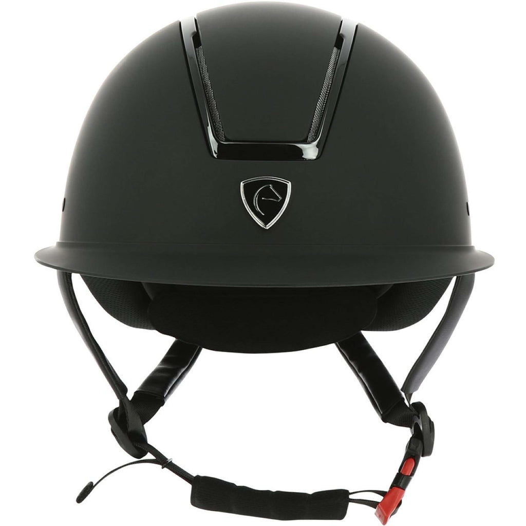 EQUITHÈME Casco Glint Mat Negro/Negro