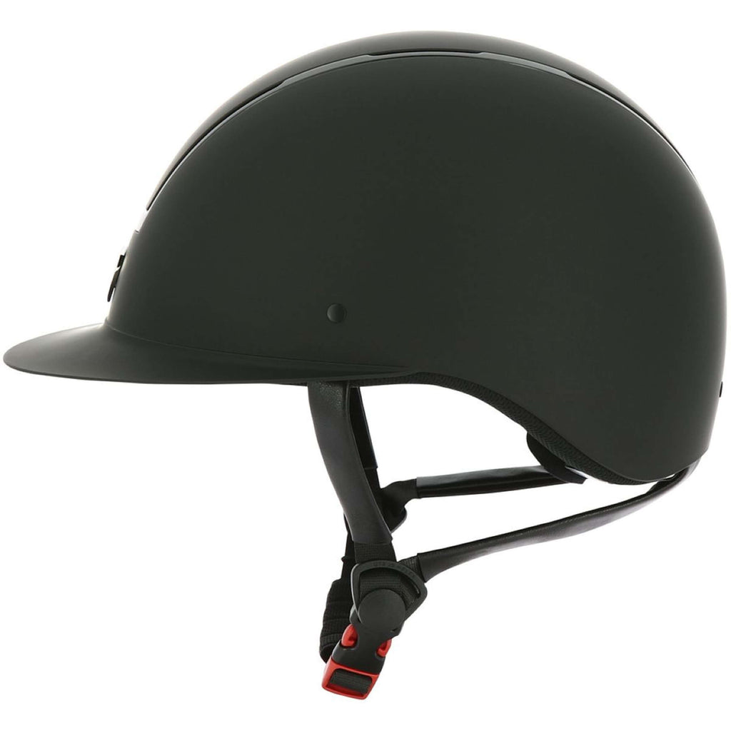 EQUITHÈME Casco Glint Mat Negro/Negro