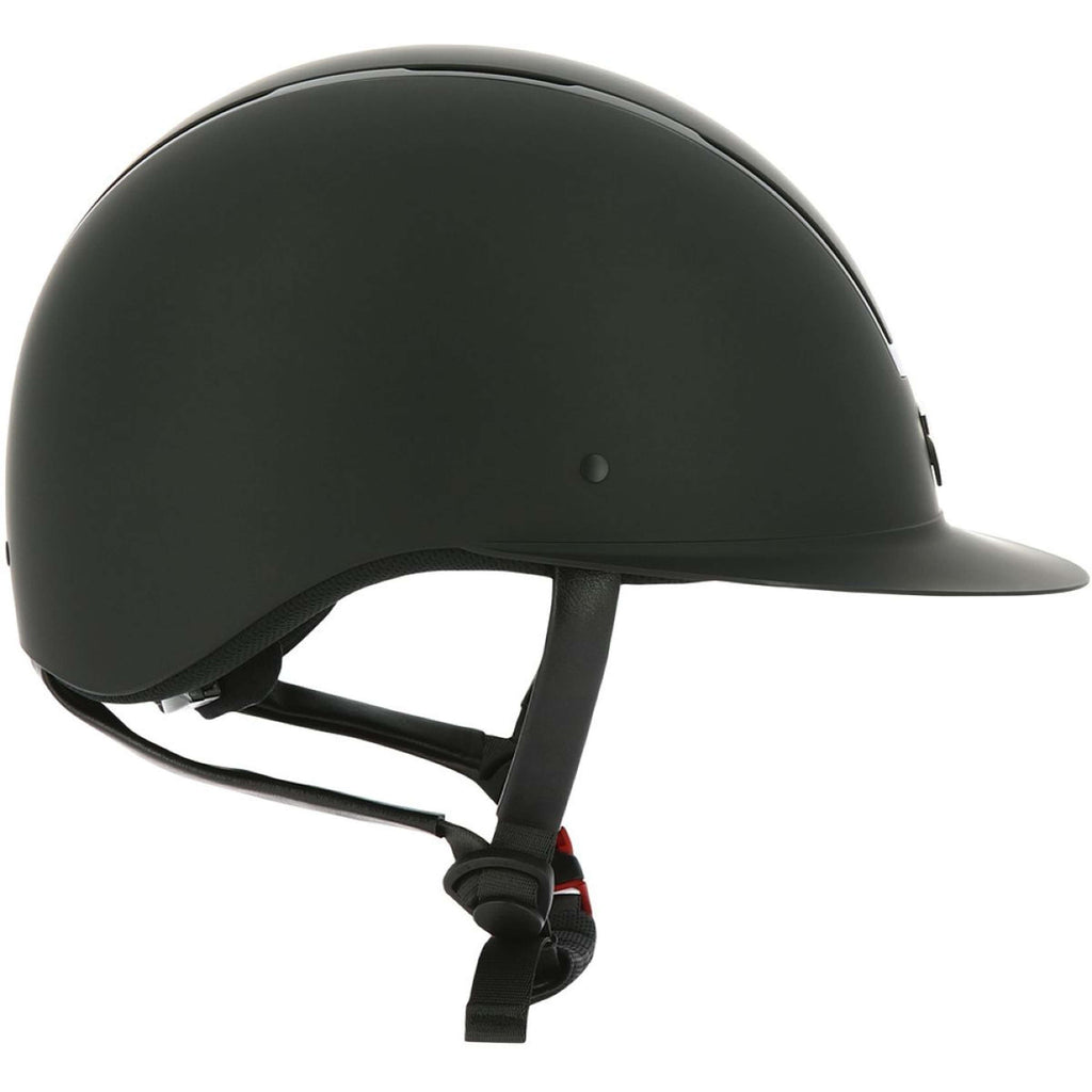 EQUITHÈME Casco Glint Mat Negro/Negro
