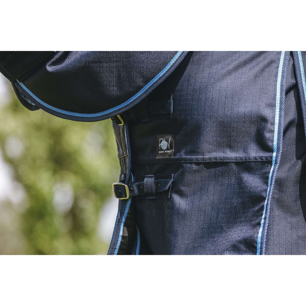 Riding World Alfombra de Exterior Eco 600D Combo 220g Navy