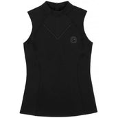 EQUITHÈME Camiseta Carla Sin Mangas Negro