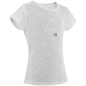 EQUITHÈME T-Shirt Claire FR Blanco