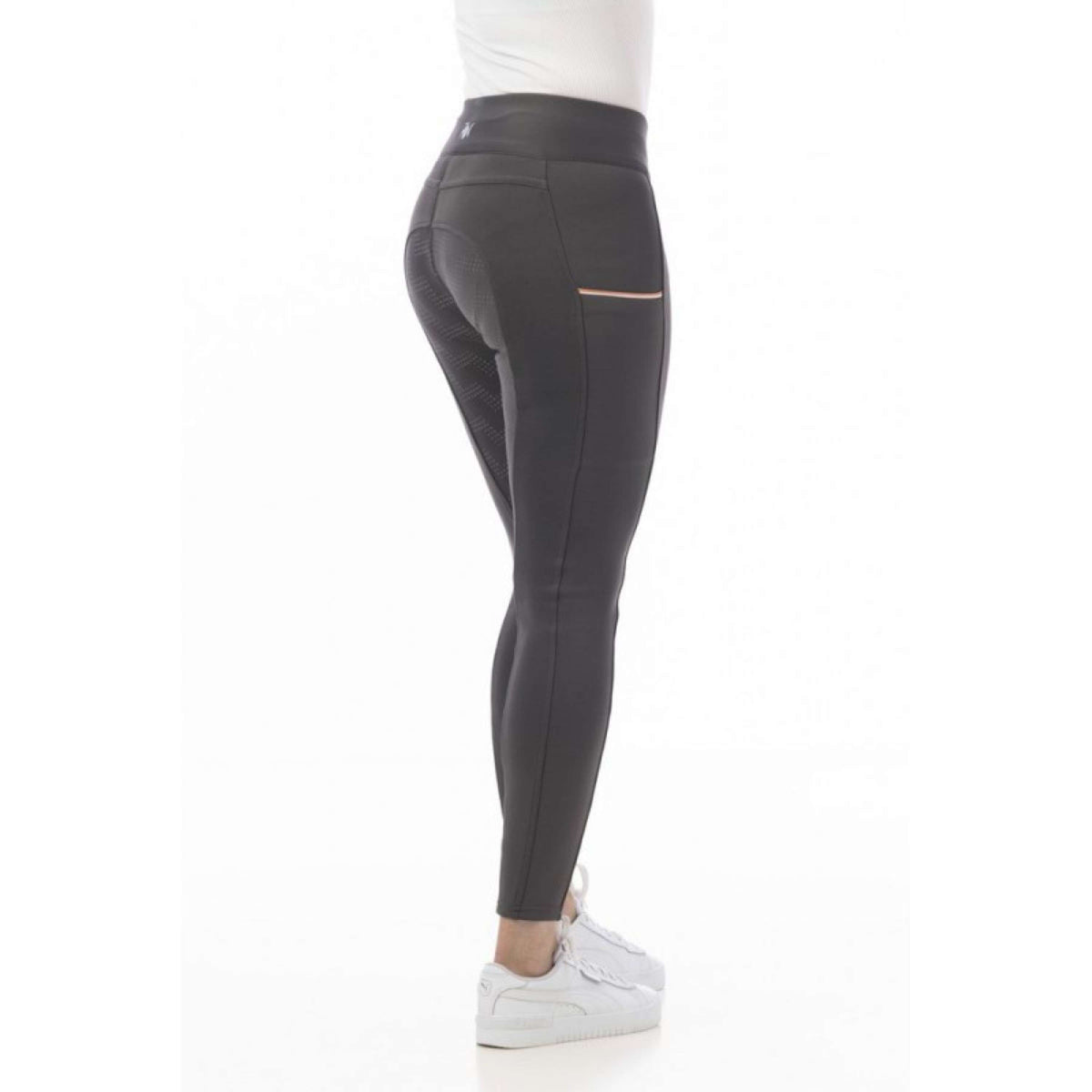 Riding World Pantalón de Equitación Agadir Mujer Gris