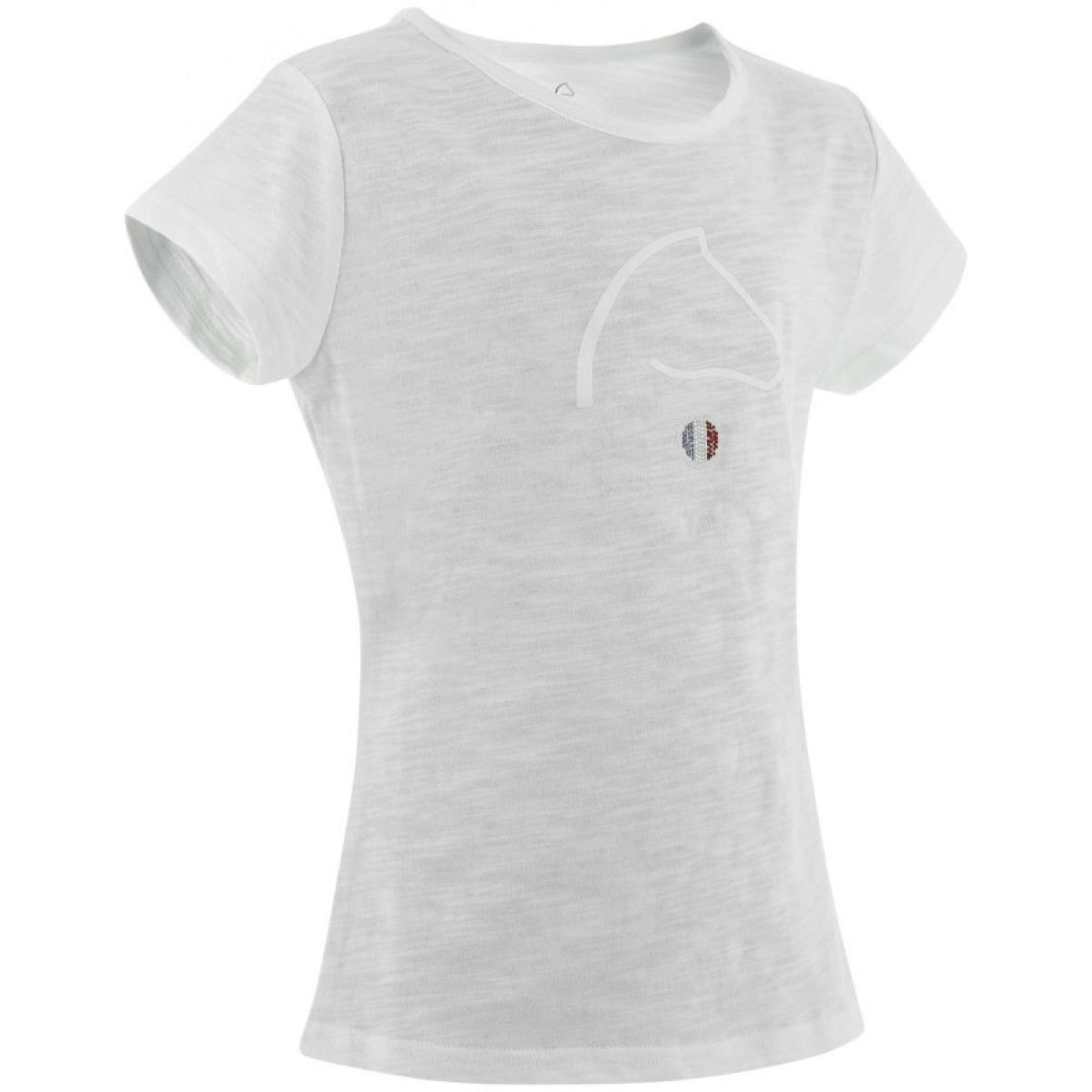 EQUITHÈME T-Shirt Claire FR Blanco EQUITHÈME T-Shirt Claire FR Blanco