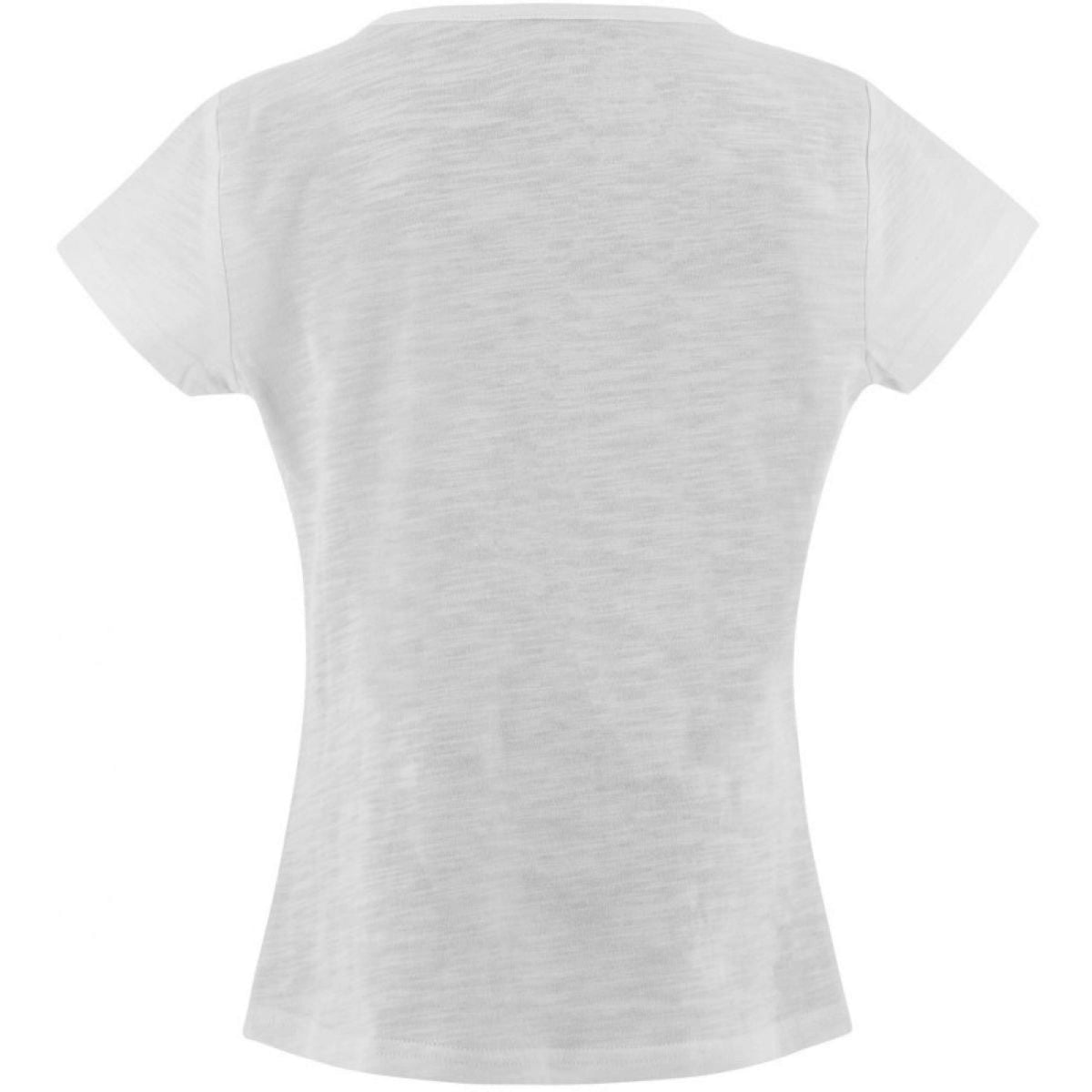 EQUITHÈME T-Shirt Claire FR Blanco