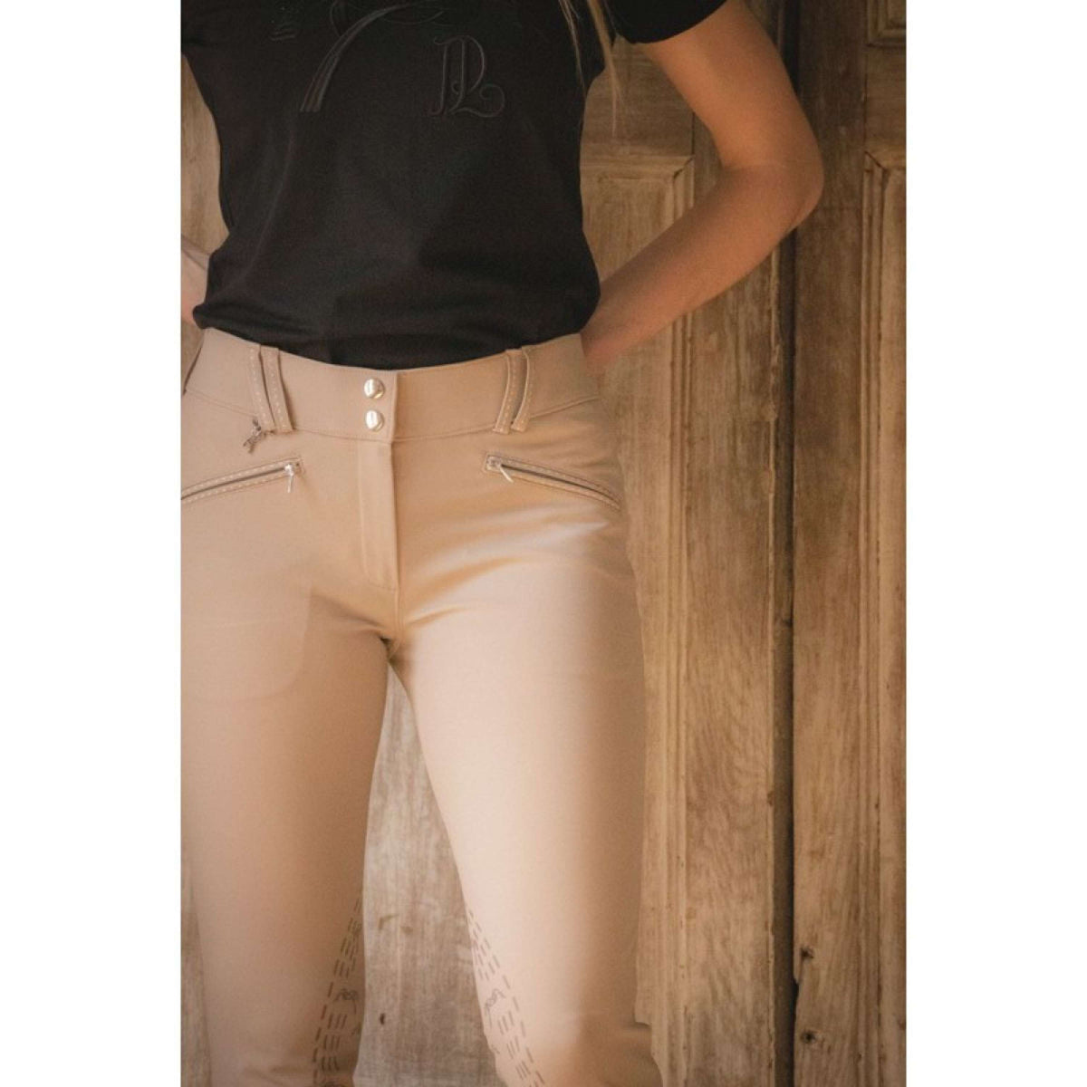 Pénélope Pantalón de Equitación Rocky Mujer Beige