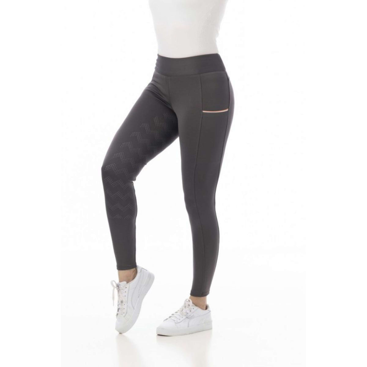 Riding World Pantalón de Equitación Agadir Mujer Gris