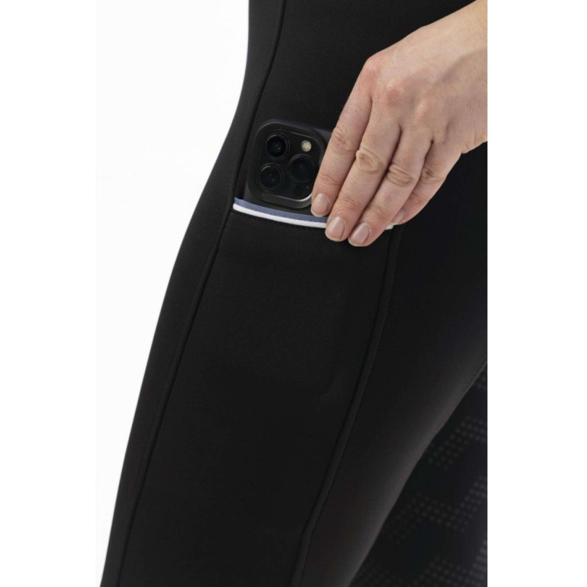 Riding World Pantalón de Equitación Agadir Mujer Negro
