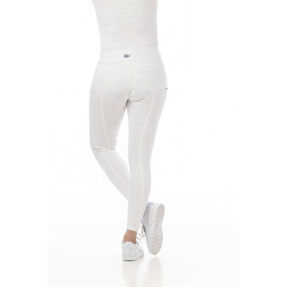 Riding World Pantalón de Equitación Agadir Mujer Blanco
