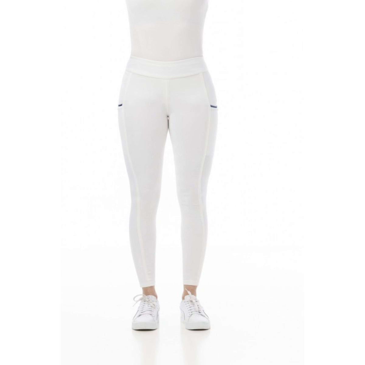 Riding World Pantalón de Equitación Agadir Mujer Blanco