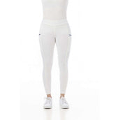 Riding World Pantalón de Equitación Agadir Mujer Blanco