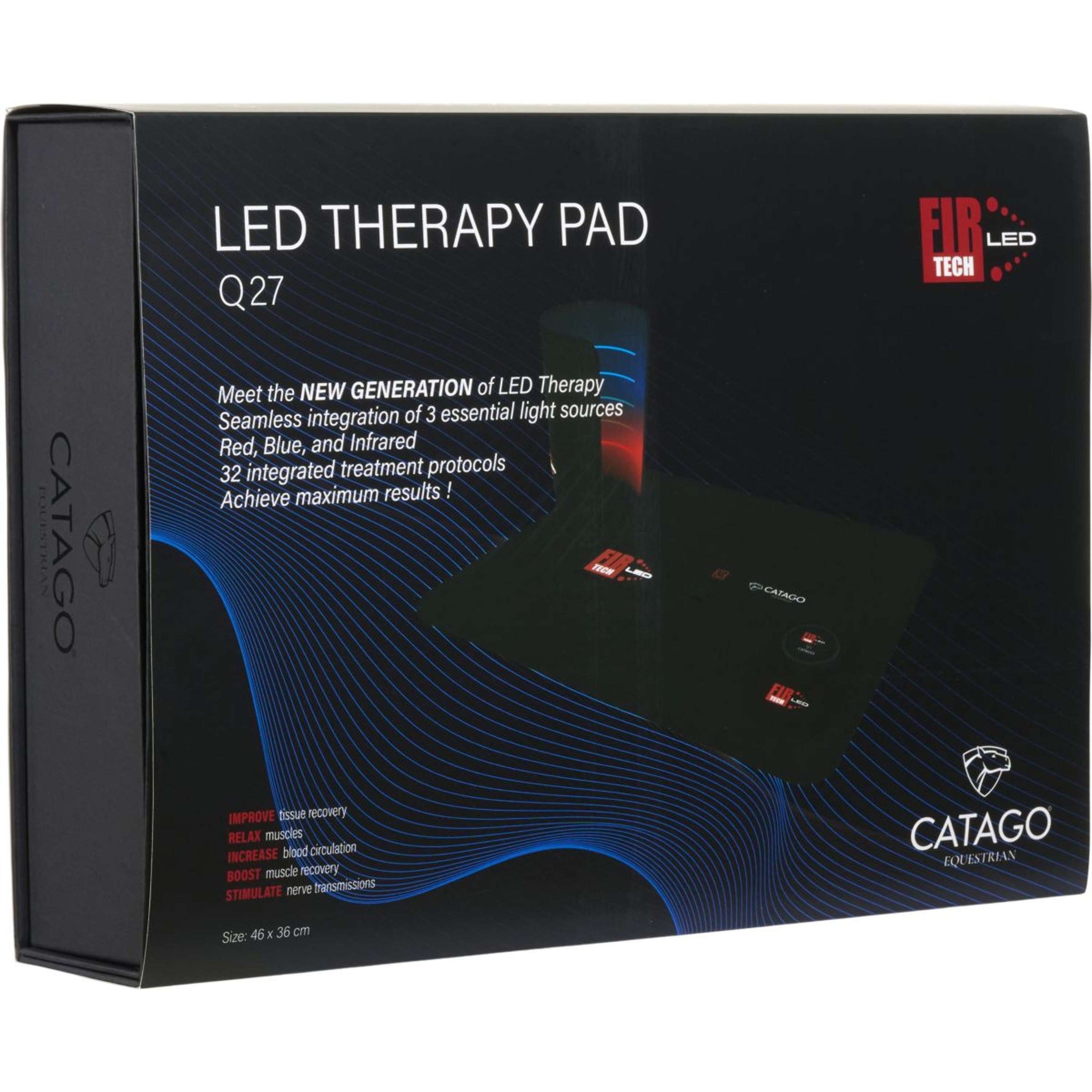 Catago Almohadilla de terapia LED Fir-Tech Q27 Catago Almohadilla de terapia LED Fir-Tech Q27