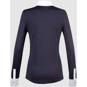EQODE by Equiline Camiseta de Competición Dreda Azul