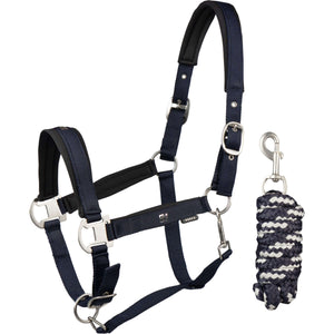 EQPRO Juego de Cabestro Precious Navy Blue