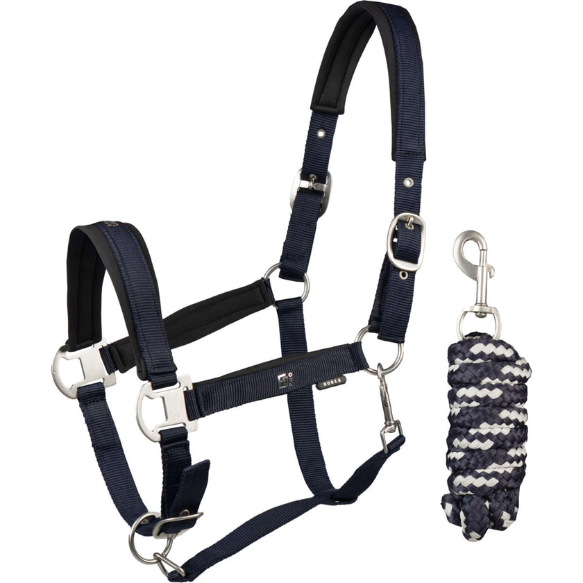 EQPRO Juego de Cabestro Precious Navy Blue