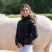 EQPRO Chaqueta Violet Acolchado Negro