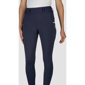 EQPRO Legging de Equitación Sofia Full Grip Navy Blue