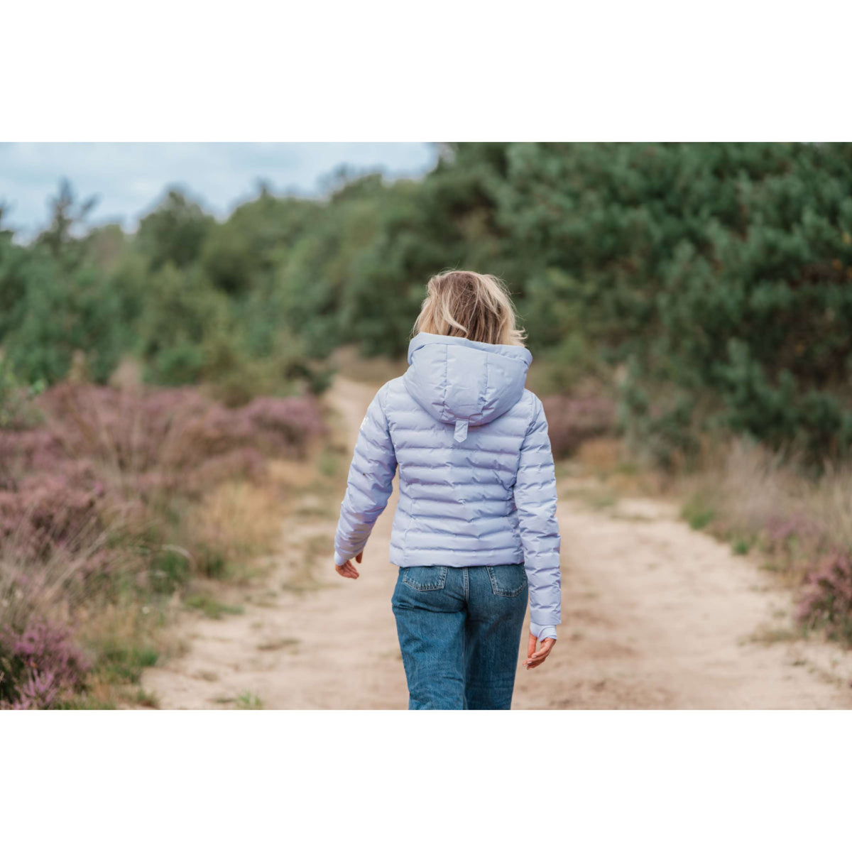 EQPRO Chaqueta Violet Acolchado Lilac Coral