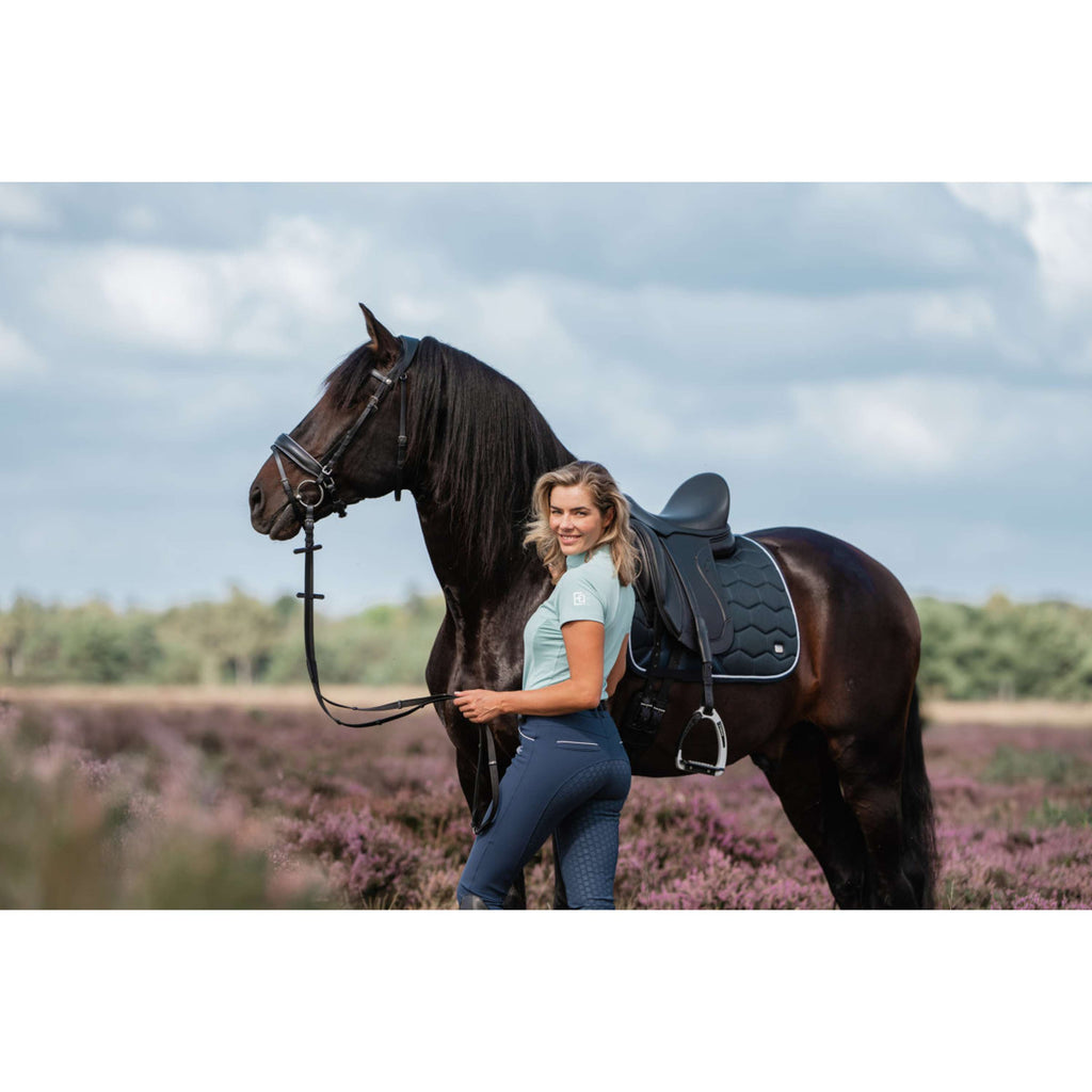 EQPRO Mantilla Precious Doma clásica Navy Blue