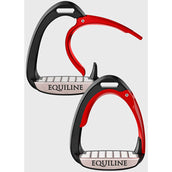 Equiline Estribos X-Cel Saltar Rojo