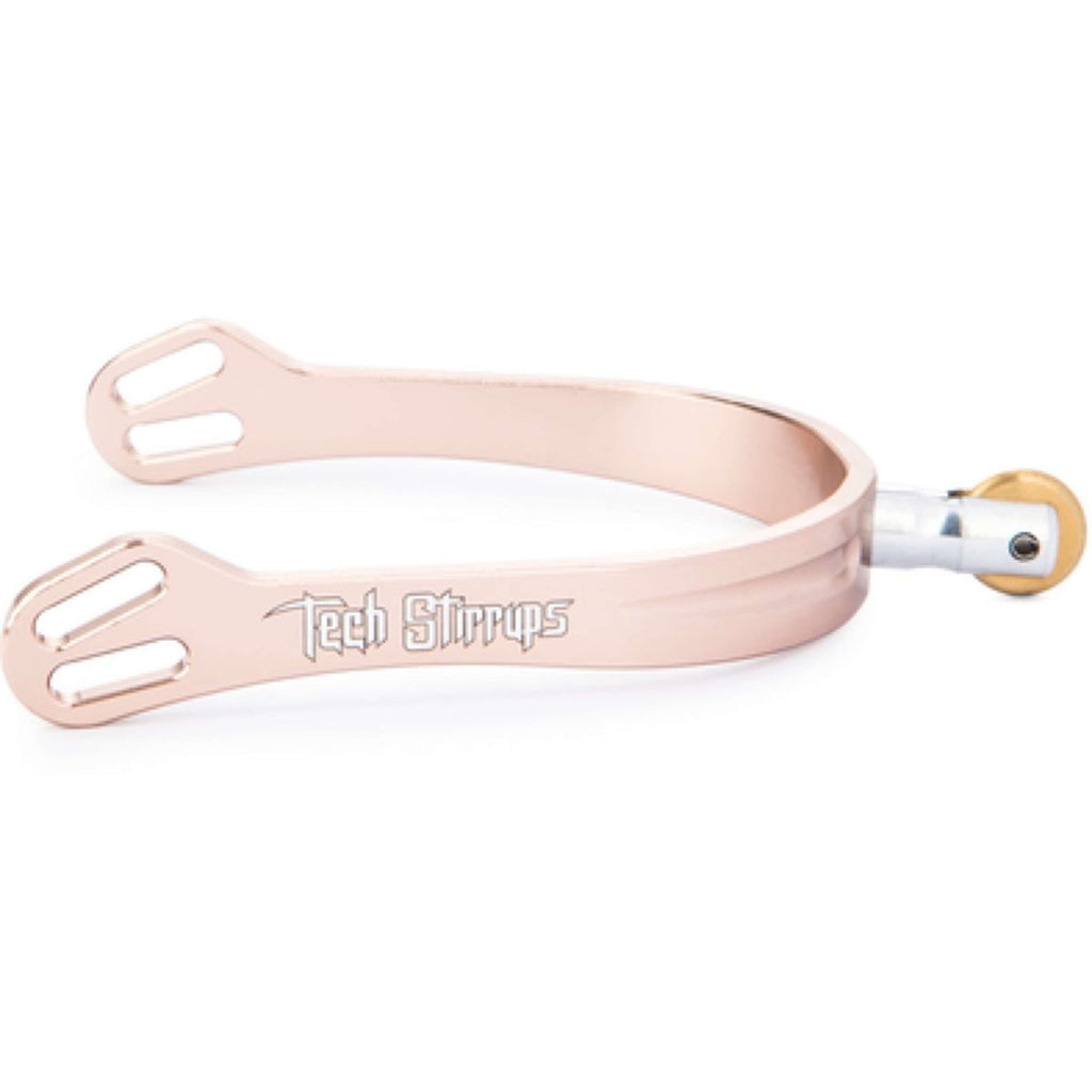 Tech Stirrups Espuelas De Rueda Verona Consejos de paleta Oro Rosa