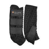 Equilibrium Protectores de piernas Stretch & Flex Training Negro
