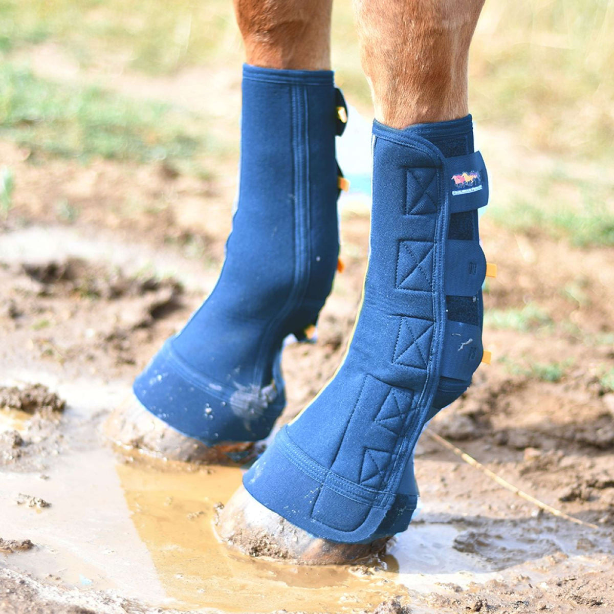Equilibrium Protectores de piernas Equi-Chaps Close Contact Navy
