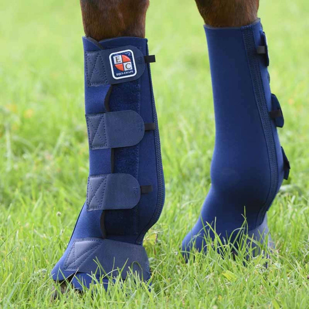 Equilibrium Protectores de piernas Equi-Chaps Hardy Navy