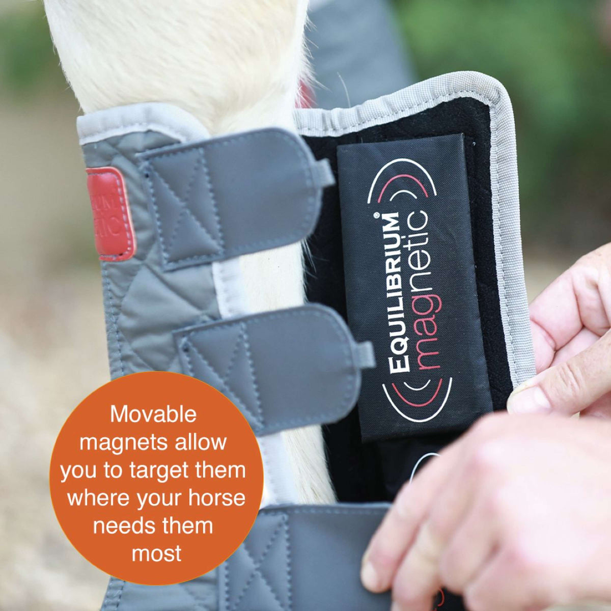 Equilibrium Protectores de piernas Magnetic Gris